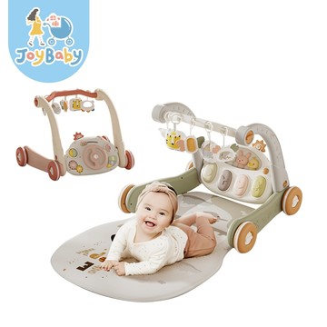 JOYBABY 嬰兒健力架 寶寶健身架 學步車踢踢琴 遊戲墊 腳踏鋼琴音樂毯