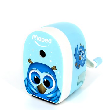 Maped 隨身手搖筆削 適用於直徑8mm鉛筆  1個  貓頭鷹