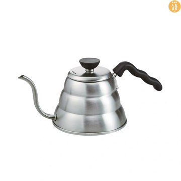 不鏽鋼咖啡手沖壺 手沖咖啡壺 HARIO日本原裝進口不鏽鋼滴濾式細口咖啡手沖壺長嘴壺云朵壺VKB