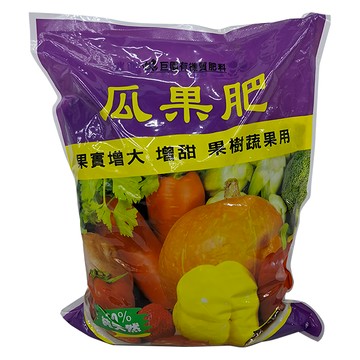 巨園 瓜果肥 果實增大 增甜 果樹蔬菜用  1組