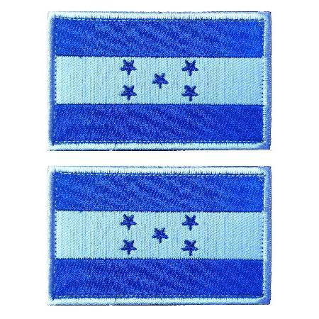 PCS AliPlus Honduras Flag Patches Embroidered Tactical Military Morale Patch Applique Fastener Hook and Loop