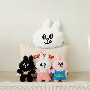 【兔子便利商店】Mayo Kuro Mogu-32cm全身娃娃/55cm長抱枕/大頭抱枕【墊腳石】