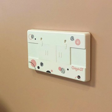 防觸電插座安全蓋-3入-北歐風-長:13CM 寬:7.5CM 重量:24g