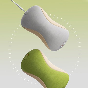 【免運】PGG頸椎按摩器背部腰部按摩儀肩頸神器多功能靠墊按摩枕