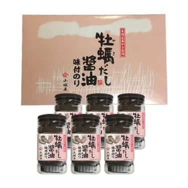 山城屋 牡蠣だし醤油味付海苔 【かき醤油仕上げ 味付けのり かきだし醤油味付けのり おべんとう お弁当 おにぎり おむすび 味付のり 美味しい おいし