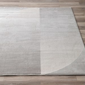 克萊歐切面緹花地毯 200x290cm 卵石灰