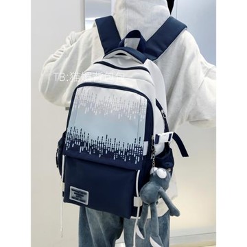 高中生書包男生初中生大容量雙肩包女旅游輕便高顏值背包2025新款
