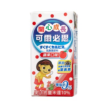 可爾必思開心成長飲160ml_蘋果乳酸菌