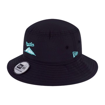 NEW ERA 男女 探險帽 OUTDOOR FISHNET NE 黑 NE14499877