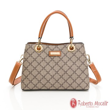 Roberto Mocali - 義大利諾貝兔經典緹花手提托特包斜背包