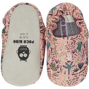 Poco Nido (英國) 嬰兒 BB鞋 學行/學步鞋仔 -  珊瑚 粉紅色