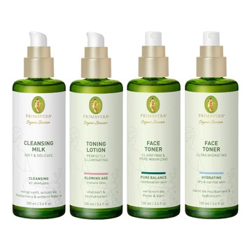 德國 Primavera 溫和潔面/ 護膚系列 100ml 洗臉 清潔 爽膚水 化妝水 亮白 毛孔 保濕 附發票【心心哈德】現貨 全館499超取免運｜滿額領券最高現折$200｜雙12嘉年華⚡專櫃 美妝 香氛 保養 禮享保養 香約聖誕 美的三次方