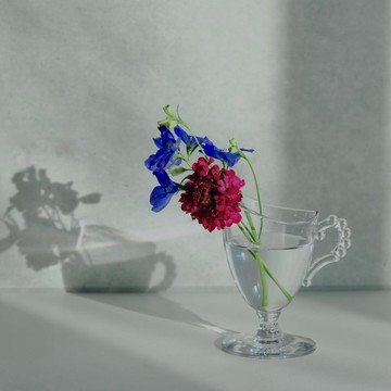 【Imperial Glass Company】美國製 / 復古 / Candlewick / 玻璃花瓶
