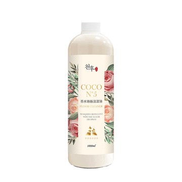 【天后】COCO香水地板清潔劑1000ml-6瓶入