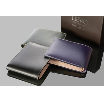 【LIEVO】 GRACE  - 水蠟皮短夾(三色)