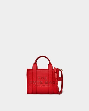 MARC JACOBS 小型皮革托特包 - 5款顏色 - 紅
