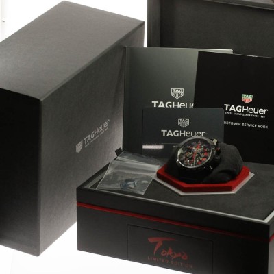 ☆美品☆箱・保証書付き【TAG HEUER】タグホイヤー カレラ キャリバー ...