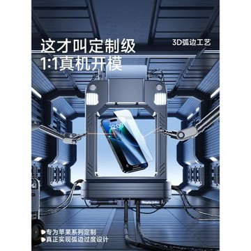 進口玻璃適用蘋果15鋼化膜防窺iPhone15pro/14/12/13手機膜pm貼膜神器14plus全屏max/11promax/16promax防塵