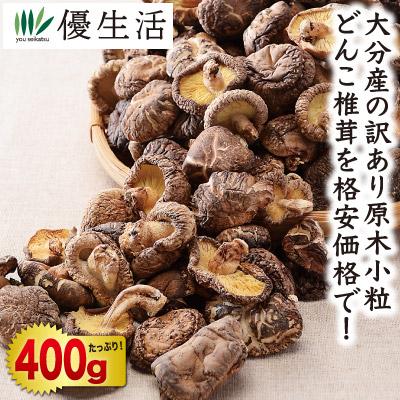 訳あり 大分県産 原木小粒どんこ椎茸400g