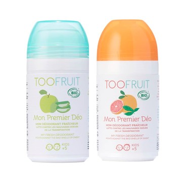 法國 TOOFRUIT - 兒童果漾體香膏組-(青蘋+柑橘)-50ml*2
