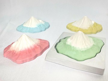 【富士山】【Fuji】手作細工 富士山擴香石 交換禮物