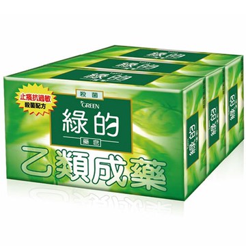 綠的GREEN 藥皂 80gX3入