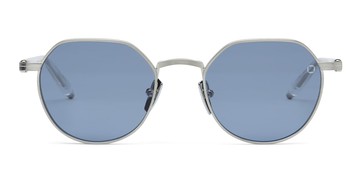 Akoni Themis - Brushed Silver / Crystal Clear Sunglasses