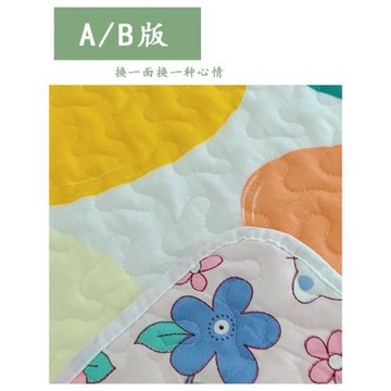 床蓋雙面兩用絎縫墊被四季通用榻榻米加厚夾棉床單防滑大尺寸炕單