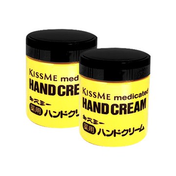 (2罐超值組)日本KISS ME奇士美-深層護理長效約8小時維他命E潤澤護手霜75g/罐(甘油潤手膜,滋潤嫩手霜,手足滋養霜,保養膝蓋手肘腳跟)