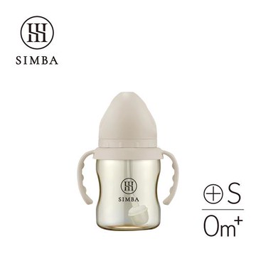 【小獅王辛巴】蘊蜜鉑金PPSU寬口吸管把手防脹氣奶瓶200ml-學飲適用