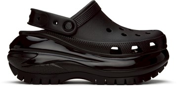 Crocs 黑色 Mega Crush 凉鞋