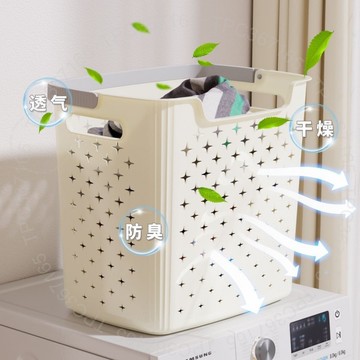 臟衣簍傢用收納筐浴室衣服收納臟衣服洗澡娃娃大容量衛生間收納桶RIHDT01