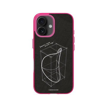 iPhone 16 Clear 粉漾桃 - Sketch Factory - 經典洋芋片