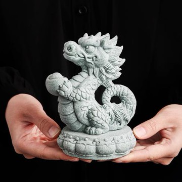 【茶寵-206-青砂石-多款可選-1款/組】茶寵擺件精品可養茶具配件魚缸造景茶桌高檔茶道-250302