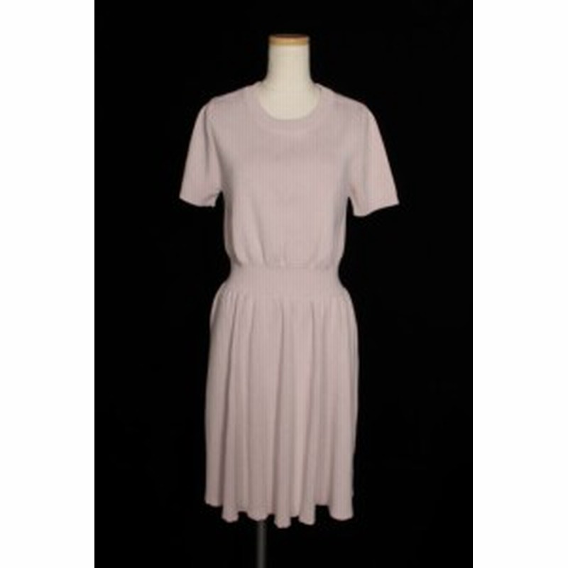 中古 スナイデル Snidel 16ss ワンピース ニット 半袖 フレア ミニ F ピンク O0416 レディース 通販 Lineポイント最大1 0 Get Lineショッピング