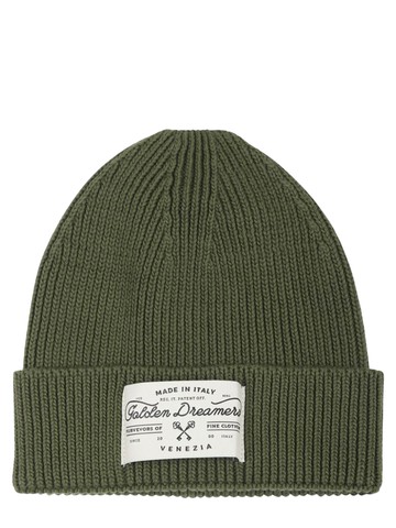 golden goose journey boy's knit cotton beanie hat dreamers label