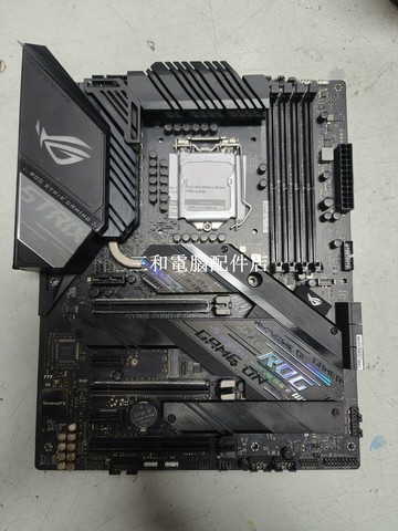 華碩ROG STRIX Z490-F GAMING 主板 成色新 職能介面完整 自帶擋板 電腦硬體升【三和電腦配件店】