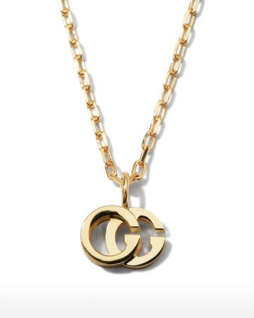 18k Gold GG Running Necklace
