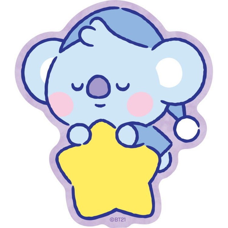 25％OFF BT21 LINE FRIENDS グッズ 4サイズ ステッカー KOYA シール シート blaccoded.com