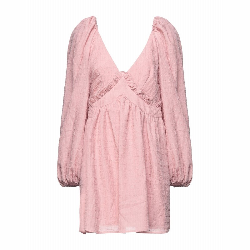 Na Kd ミニワンピース ドレス パステルピンク 38 ポリエステル 100 ミニワンピース ドレス 通販 Lineポイント最大get Lineショッピング