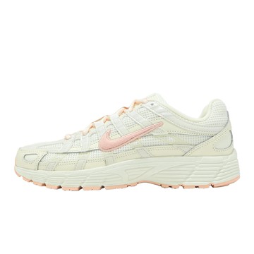Nike 休閒鞋 Wmns P-6000 女鞋 米白 粉紅 復古 老爹鞋 緩震 IR1215-101
