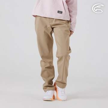 ADISI 女Softshell撥水機能輕量保暖長褲 AP2521019 深棕