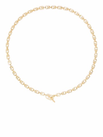 Courbet - 18kt recycled yellow gold CELESTE laboratory-grown diamond clasp chain necklace - women - Diamond/18kt Recycled Gold - One Size