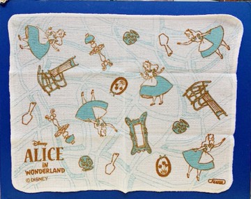 【震撼精品百貨】Disney 迪士尼公主系列~抹布-愛麗絲*35017
