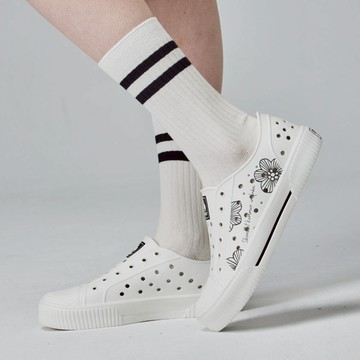 【Tattoo悄悄話系列】moz 瑞典 駝鹿 雙色洞洞餅乾水鞋 (美麗源於內心)