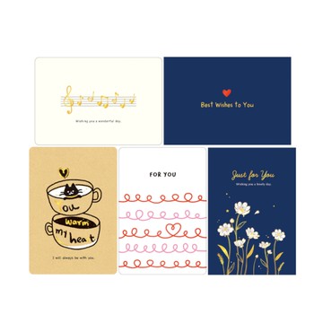 四季SEASON 萬用卡 25K-譜音/貓杯/線心/線花/心英