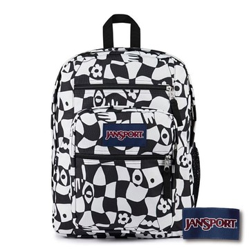 JANSPORT -BIG STUDENT 校園系列後背包 -幾何印花（JS0A47JK）