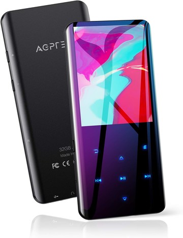 【A19X】AGPTEK 可連線MP3 隨身聽 mp3播放器  SD卡 錄音器 收音機 聽音樂 播放器 錄音  日本正規品代購