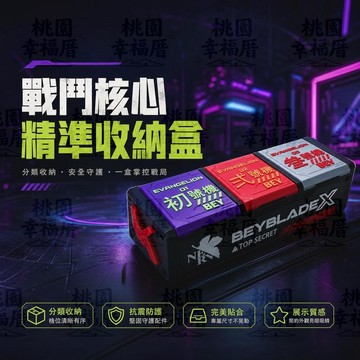 🌪️戰鬥陀螺🌪️Beyblade X收納盒 陀螺X收納盒 陀螺收納盒 陀螺對戰盒 陀螺展示盒 戰鬥陀螺專用盒 三格收納