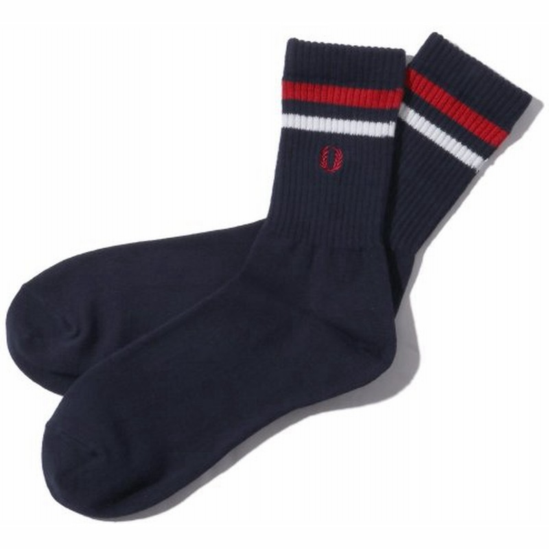 フレッドペリー Fred Perry ソックス チップド リブ ショート ソックス Navy 18fa I 通販 Lineポイント最大0 5 Get Lineショッピング